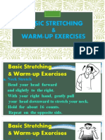 Basic Stretching and Warm-Up Exercises
