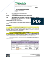 INFORME N°001 - Solicitud de Aprobación Del Analítico N°02