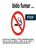 Não Fume...