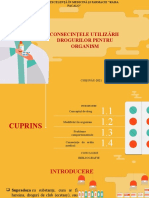 Consecinţele Utilizării Drogurilor Pentru Organism