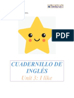 Cuadernillo de Inglés Unit 3