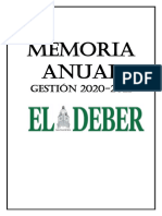 El Deber S.A - Memorias