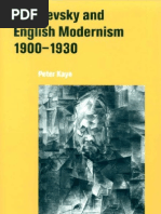 Download Dostoevsky and English Modernism 1900 1930 by Kost SN53721028 doc pdf