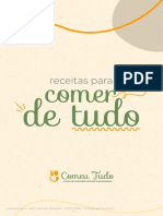 Ebook Receitas para Comer de Tudo