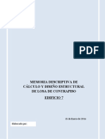 A 1616 Memoria de Cálculo Módulo 7 HOM _ Losa de Contrapiso