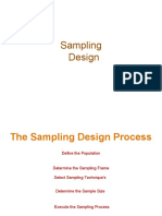 Sampling Design