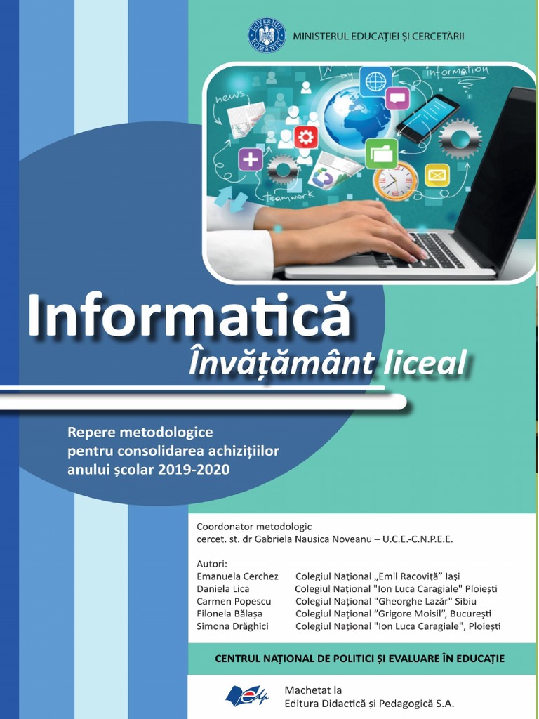 Informatica Liceu | PDF