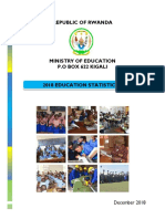 2018 Rwanda Education Statistics