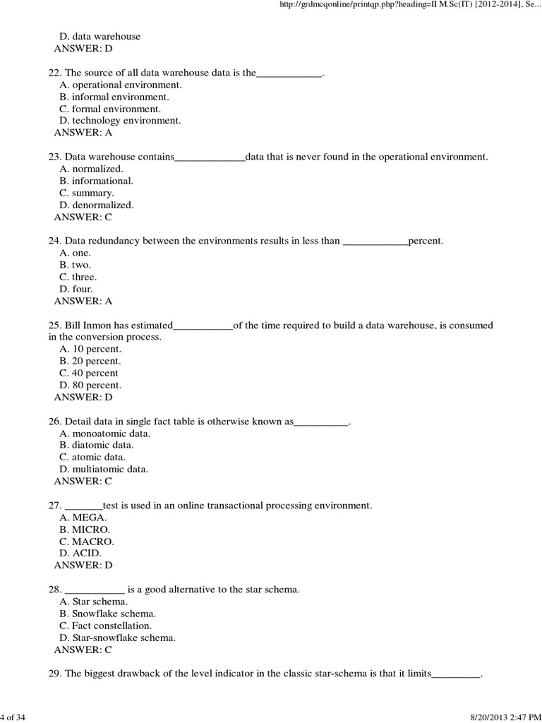 Data Mining Mcq | Data Mining MCQs With Answers – NAVTFV