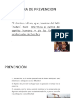 Cultura Preventiva y Psicoprevencion