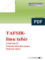 Ilmu Tafsir Xi Buku Siswa