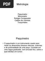04 - Paquímetro Introdução e Leitura No Sistema Métrico | PDF