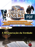 Tema 10_A Restauração Da Verdade