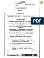 Civil Paper i Conventional - IES 2010 Question Paper