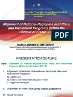 3 NEDA Alignment of Plan and Investment Program Within the Context of EO 138