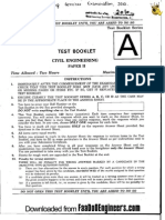 Civil Paper II - IES 2010 Question Paper