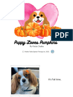 Book Puppy Love Pumpkins