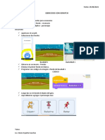 Ejercicios Con Scratch