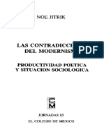 Las Contradicciones Del Modernismo - Jitrik 6 72