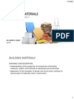 BLDG Materials Intro