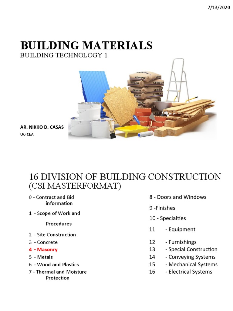 Overview of Masonry Construction Types | PDF | Masonry | Brick