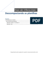 Descompactando As Planilhas