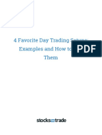 4 Favorite Day Trading Setups: Examples and How To Use Them