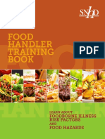 Food Handler Training Book: Foodborne Illness Risk Factors Food Hazards