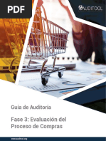Programa de Auditoria Compras | PDF | Auditoría | Contabilidad