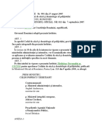 HG NR 991 Din 2005 Pentru Aprobarea Codului de Etică Şi Deontologie Al Poliţistului