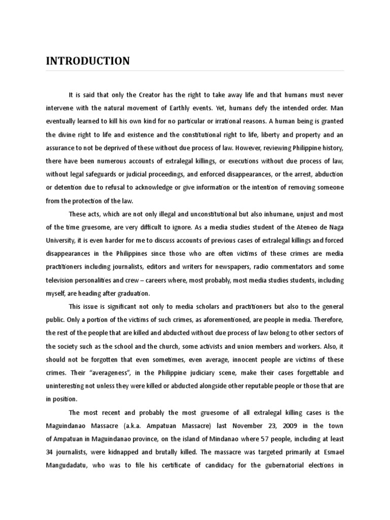 Extrajudicial killings in the philippines 2020 image