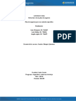 ACTIVIDAD 6 ESTRUCTURA DE UN  PLAN DE NEGOCIOS