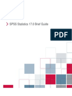 SPSS Statistics 17.0 Brief Guide 2007