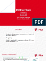 Matemática 3: Semana 2 Sesión 03