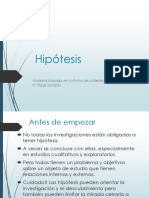 Diapositivas - Hipótesis