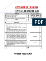 3er Semestre Planificacion Unefa 2-2021