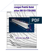 Perancangan Balok SNI 03-1729-2002
