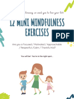 Mini Mindfulness Activities