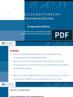 Gesellschaftsrecht - AUFGABE