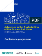 Advances in The Digitalisation of The Process Industries