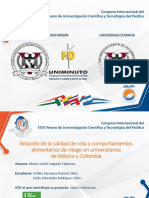 Congreso Delfín - CV y Car en Universitarios Mex y Col