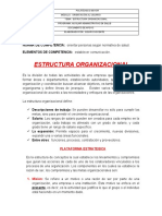 Estructura Organizacional y Aplicaci+ N A Una IPS