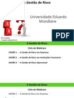 02 - Gestão de Risco em Instituições Financeiras - Agenda