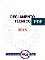 Reglamento Tecnico 2015
