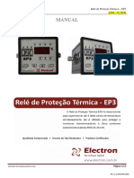 MANUAL Rele de Proteção Termica EP3 - V1.1