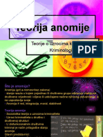 Teorija Anomije 2