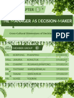 Week 6 5 The Manager As Decision Maker