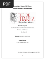 ADAPTACIÓN DE MAQUINARIA CONVENCIONAL A CNC.