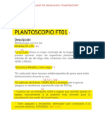 Catalogo Plantoscopio FT01