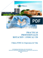 Practicas Profesionales Rotacion 1 Uis Foscal 2021